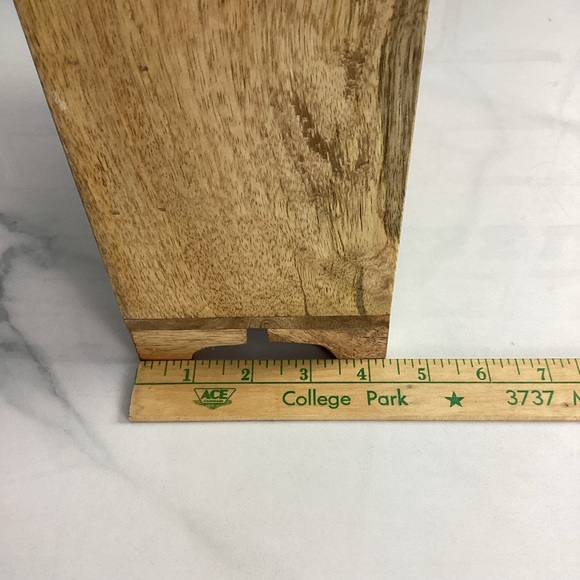 Wooden Handmade Hand-Painted 5-Drawer Chest Rainbow Embossed Work, India - Picture 11 of 12